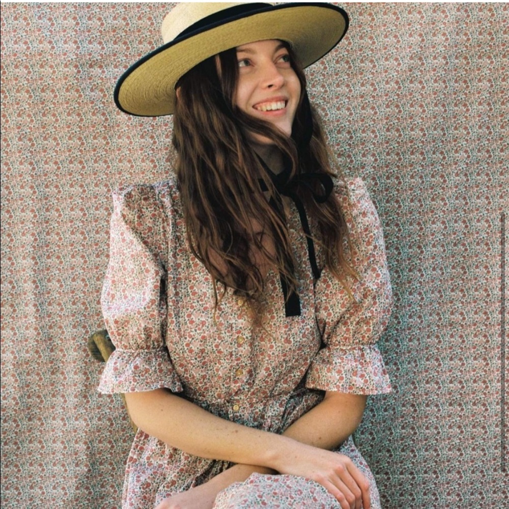 Christy Dawn Astrid Dress - Cherry Blooming Meadow - M